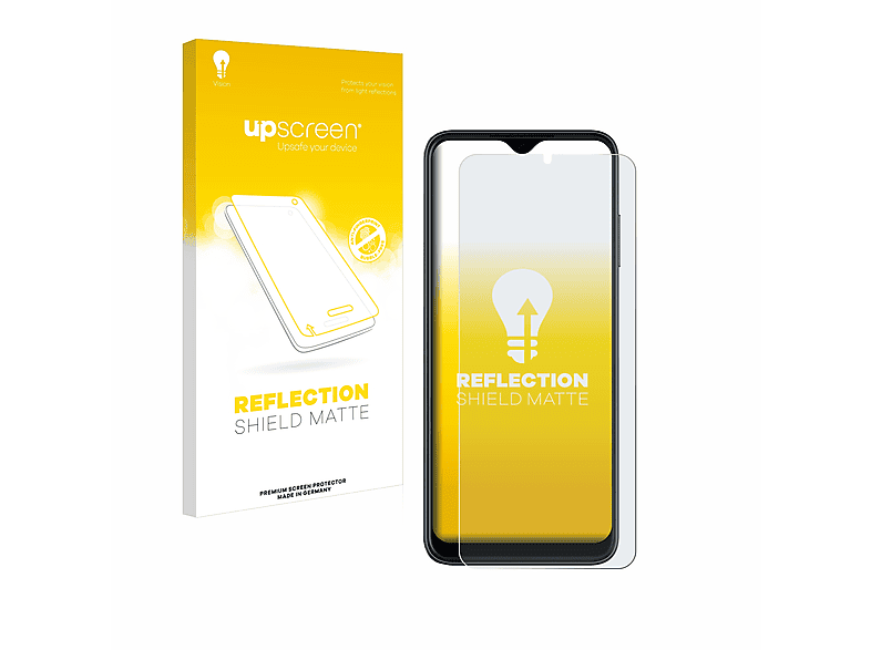 UPSCREEN entspiegelt matte Schutzfolie(für Pro T-Mobile 6 5G) Revvl