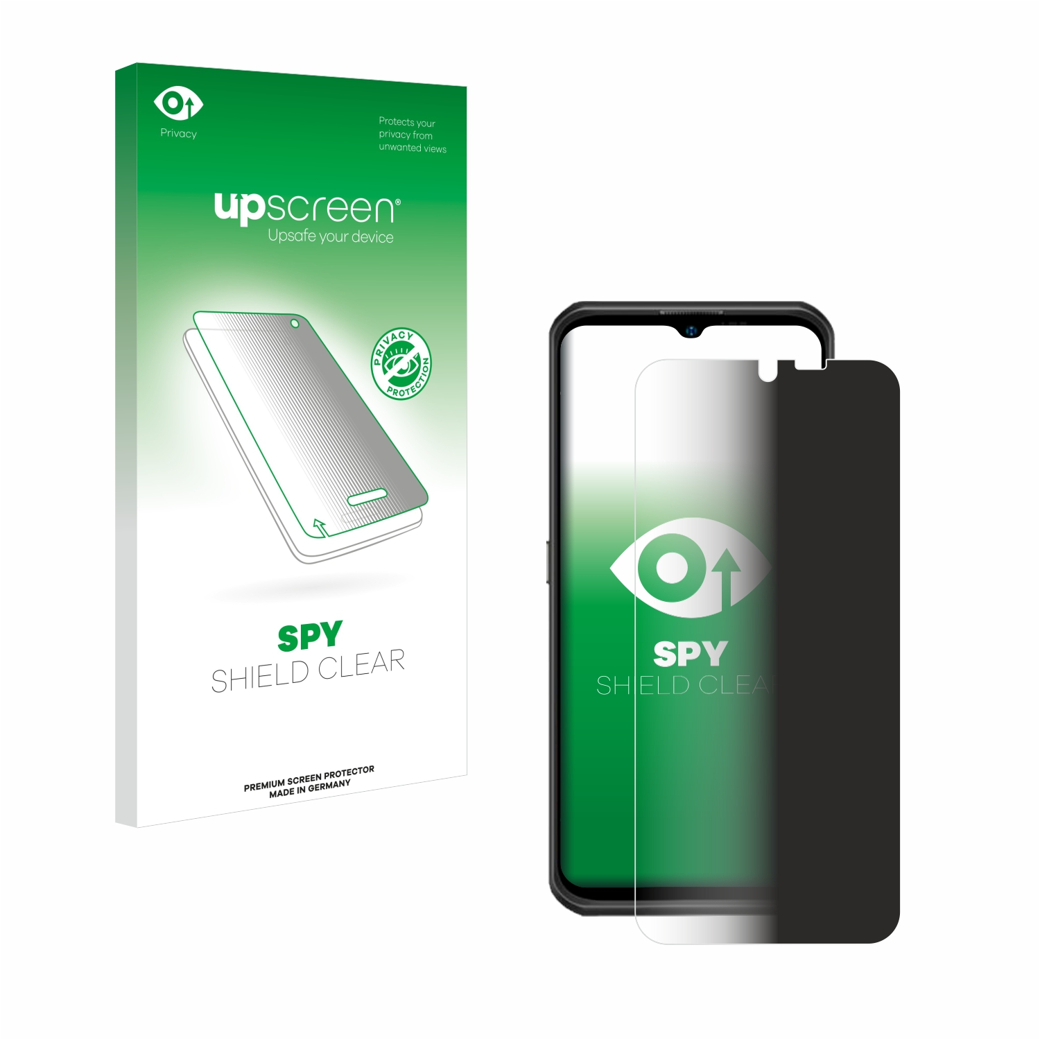 UPSCREEN Anti-Spy Schutzfolie(für Ulefone Armor Pro) 17