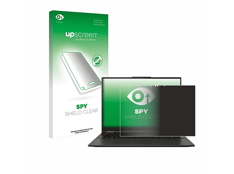 UPSCREEN Anti-Spy Schutzfolie(für ASUS Vivobook OLED) S 16 Flip