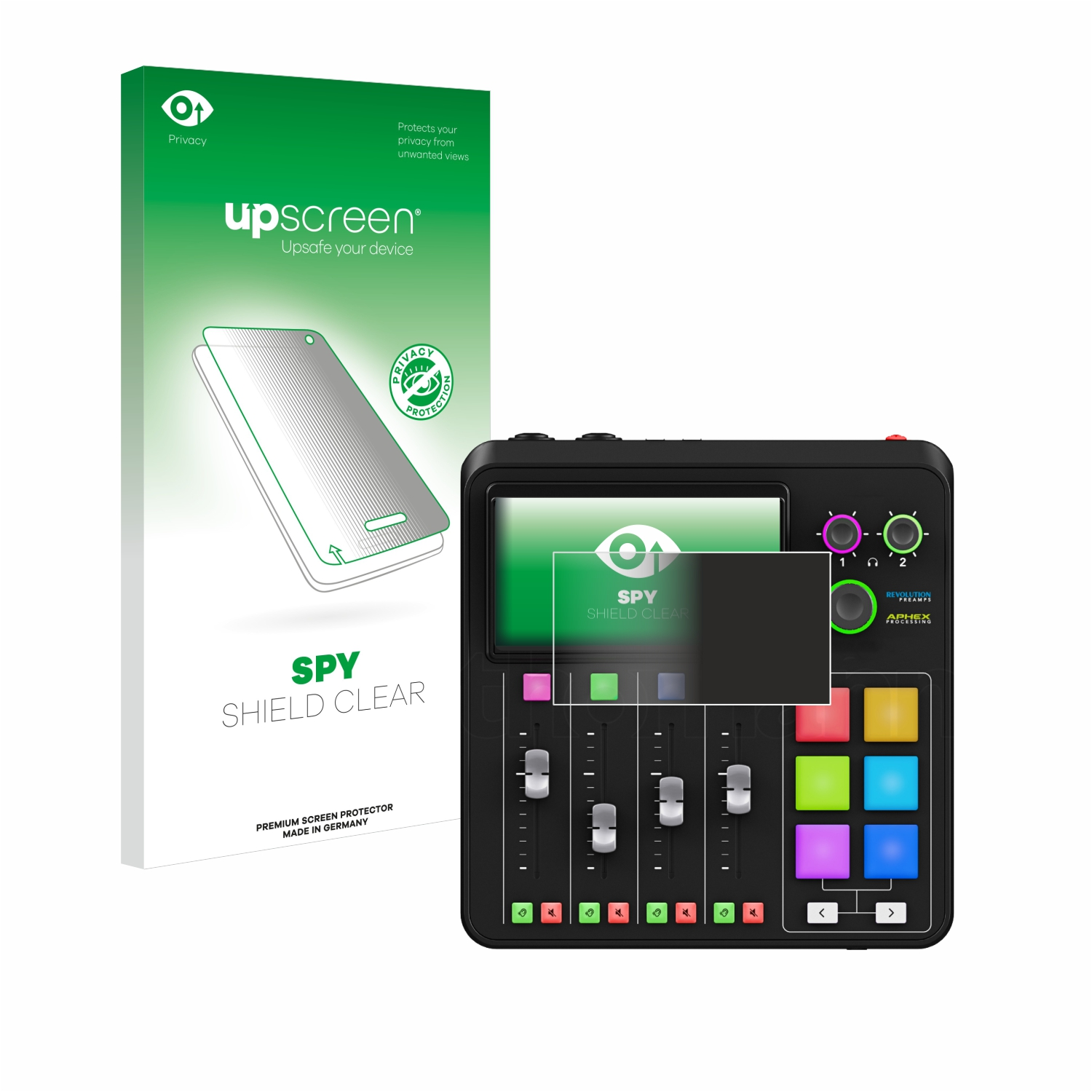 UPSCREEN Anti-Spy Schutzfolie(für Rode Duo) Rodecaster