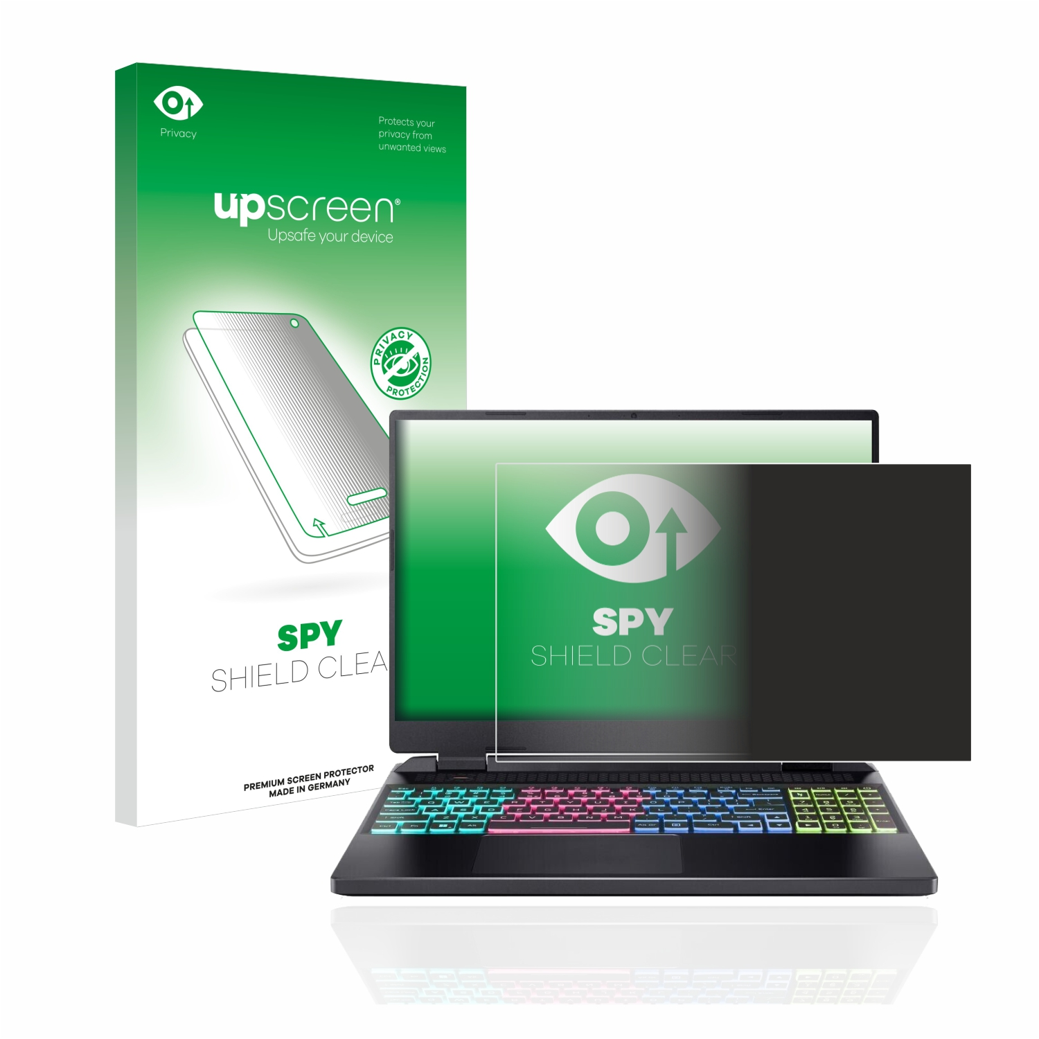 Acer 16) Nitro Anti-Spy Schutzfolie(für UPSCREEN