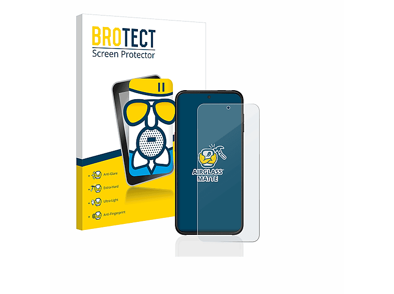 BROTECT Airglass matte Schutzfolie(für Samsung Galaxy Xcover Pro 2)