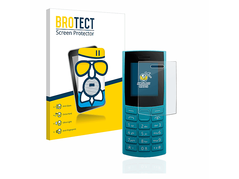 Schutzfolie(für matte 4G (2023)) Airglass 105 BROTECT Nokia