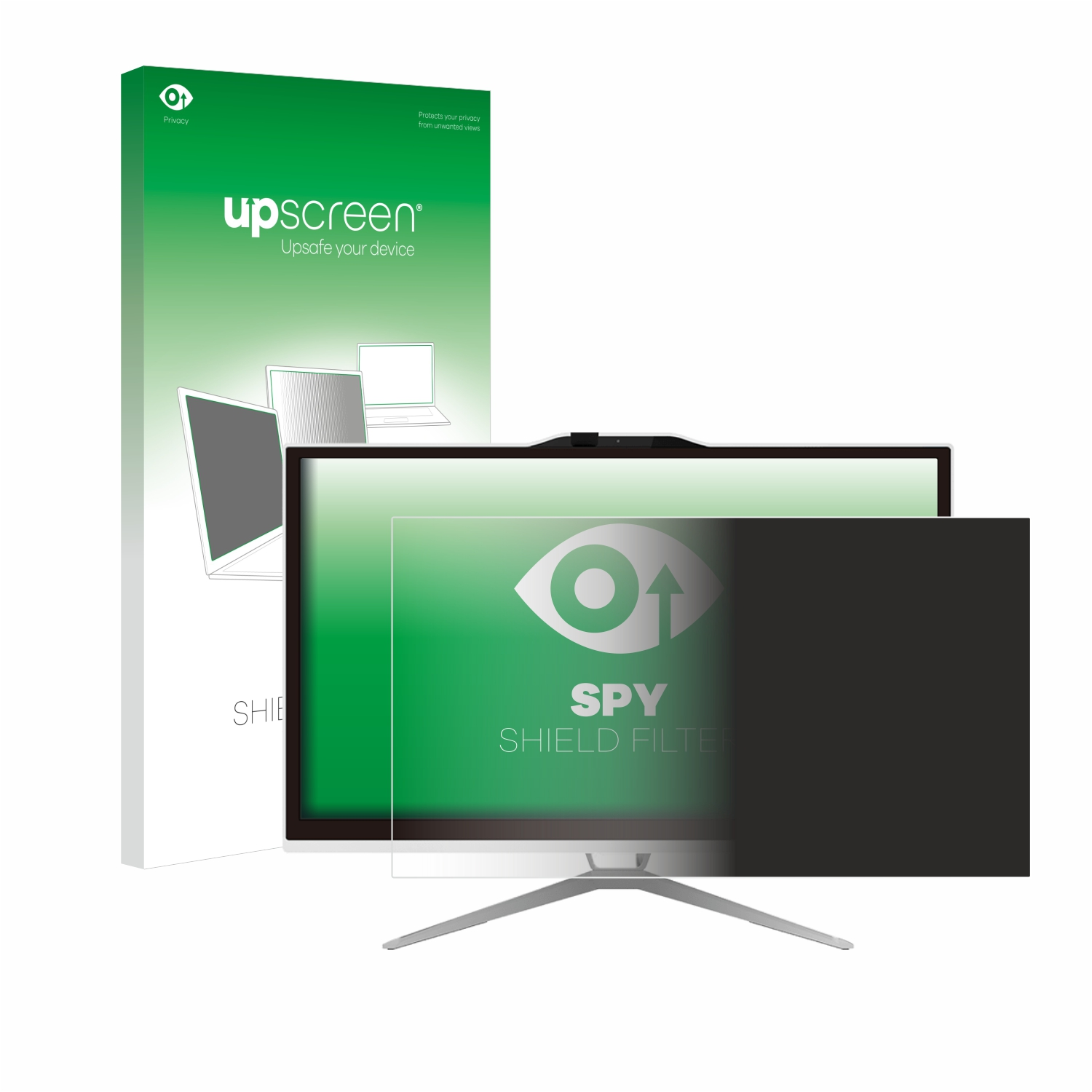 UPSCREEN Anti-Spy Blickschutzfilter(für MSI Pro AP222T)