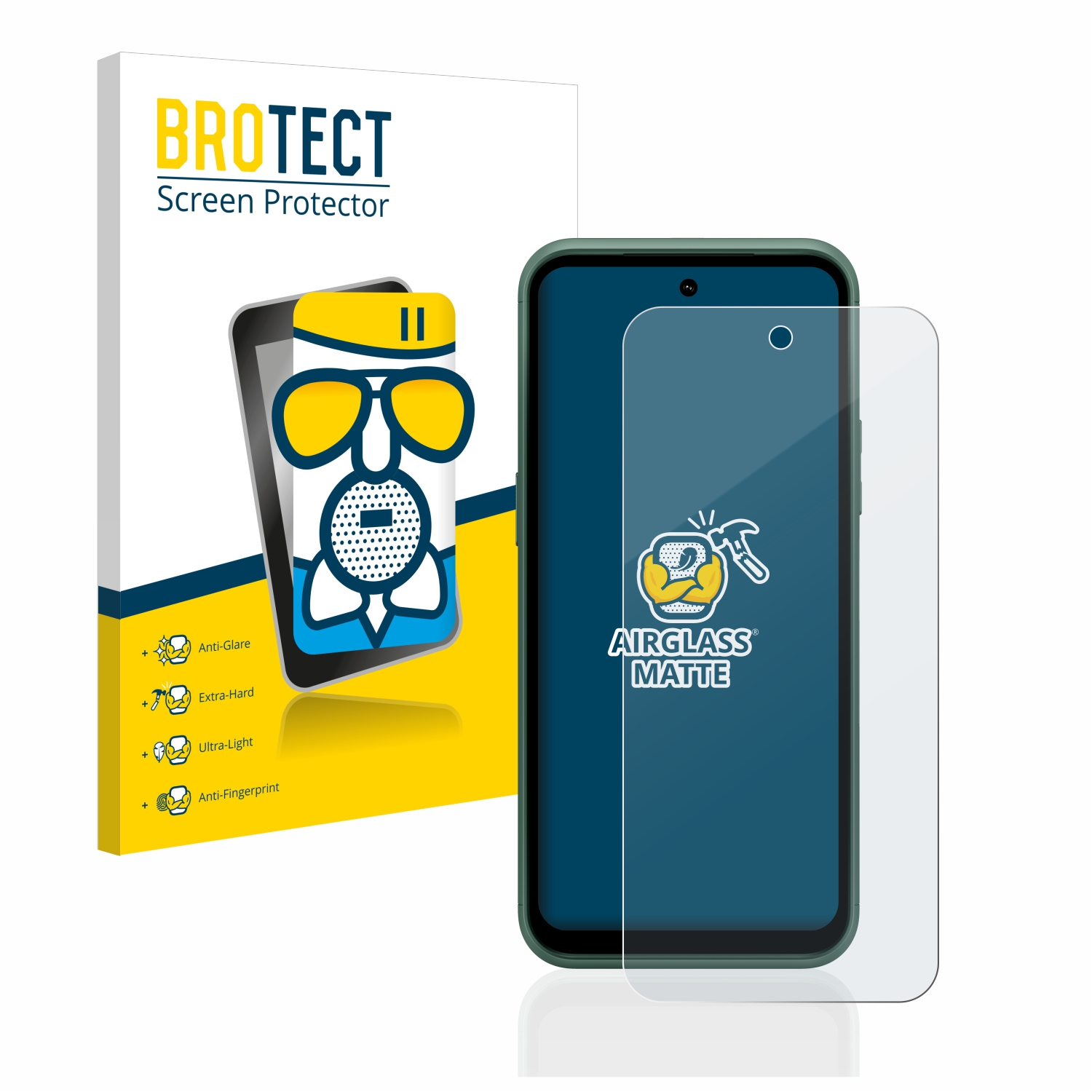 BROTECT Airglass matte Schutzfolie(für Nokia XR21)