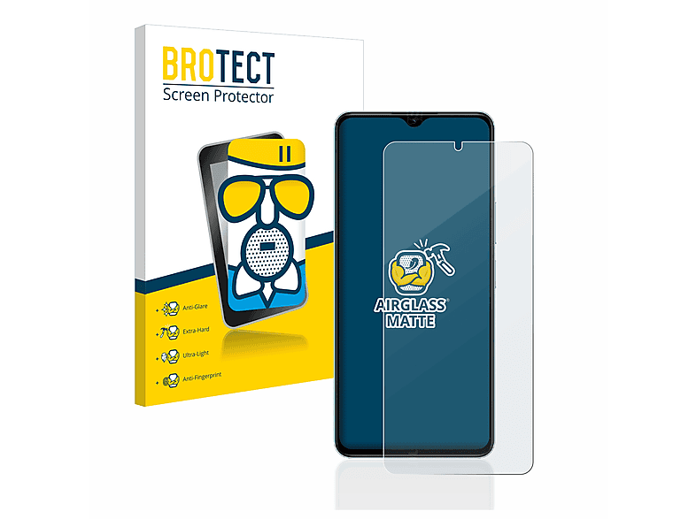 BROTECT Airglass matte Schutzfolie(für Vivo Y35 Plus)