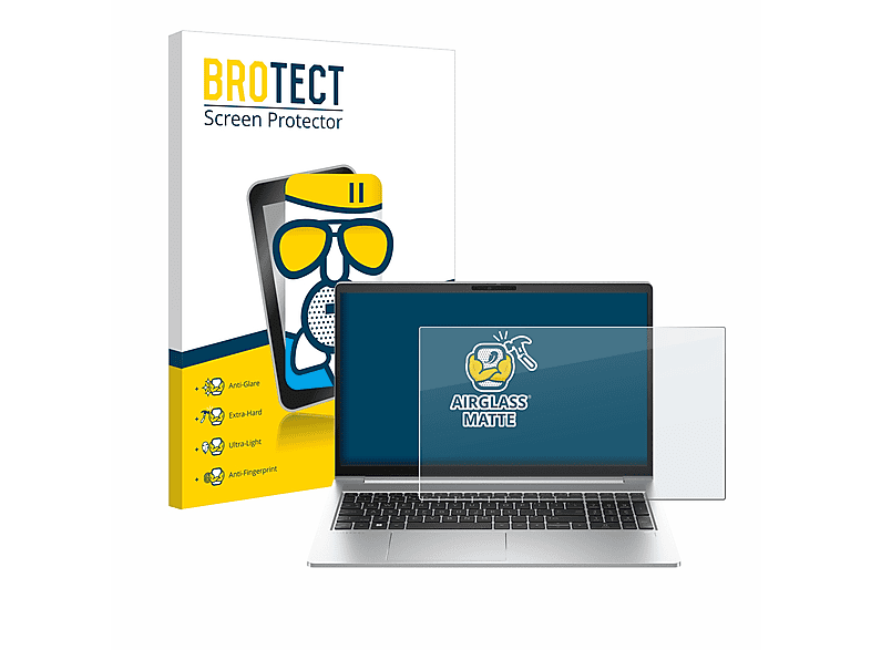BROTECT Airglass EliteBook Schutzfolie(für matte 655 HP G10)