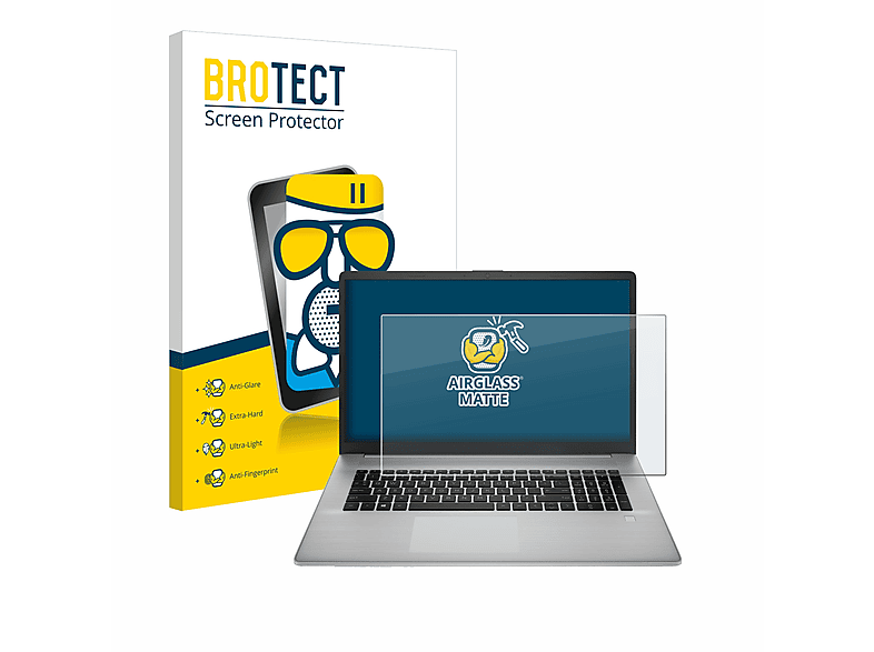 BROTECT Airglass matte Schutzfolie(für HP ProBook 470 G9)