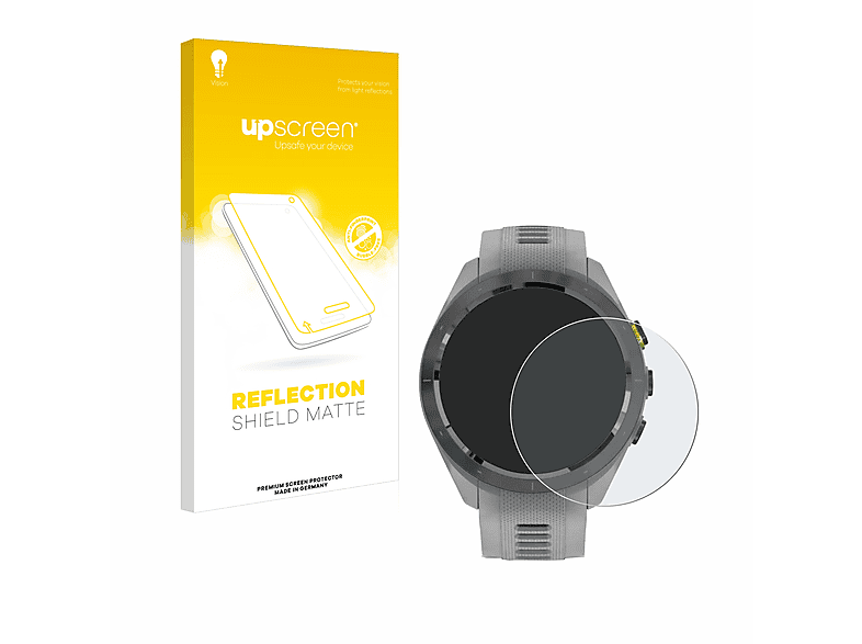 UPSCREEN entspiegelt matte Schutzfolie(für Garmin Approach S70 (42 mm)) | Smartwatch Schutzfolien & Gläser