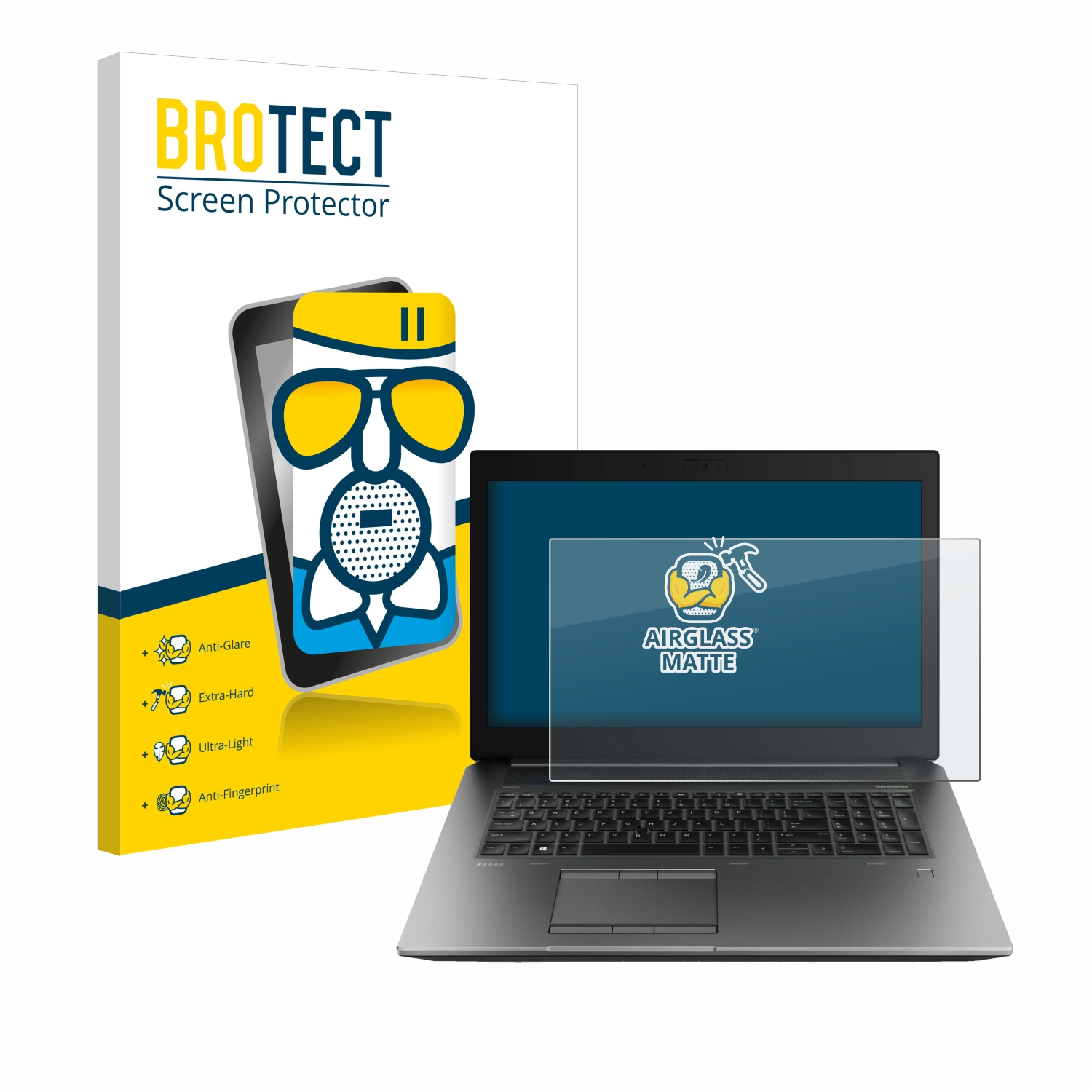 HP G6) matte Schutzfolie(für Airglass BROTECT 17