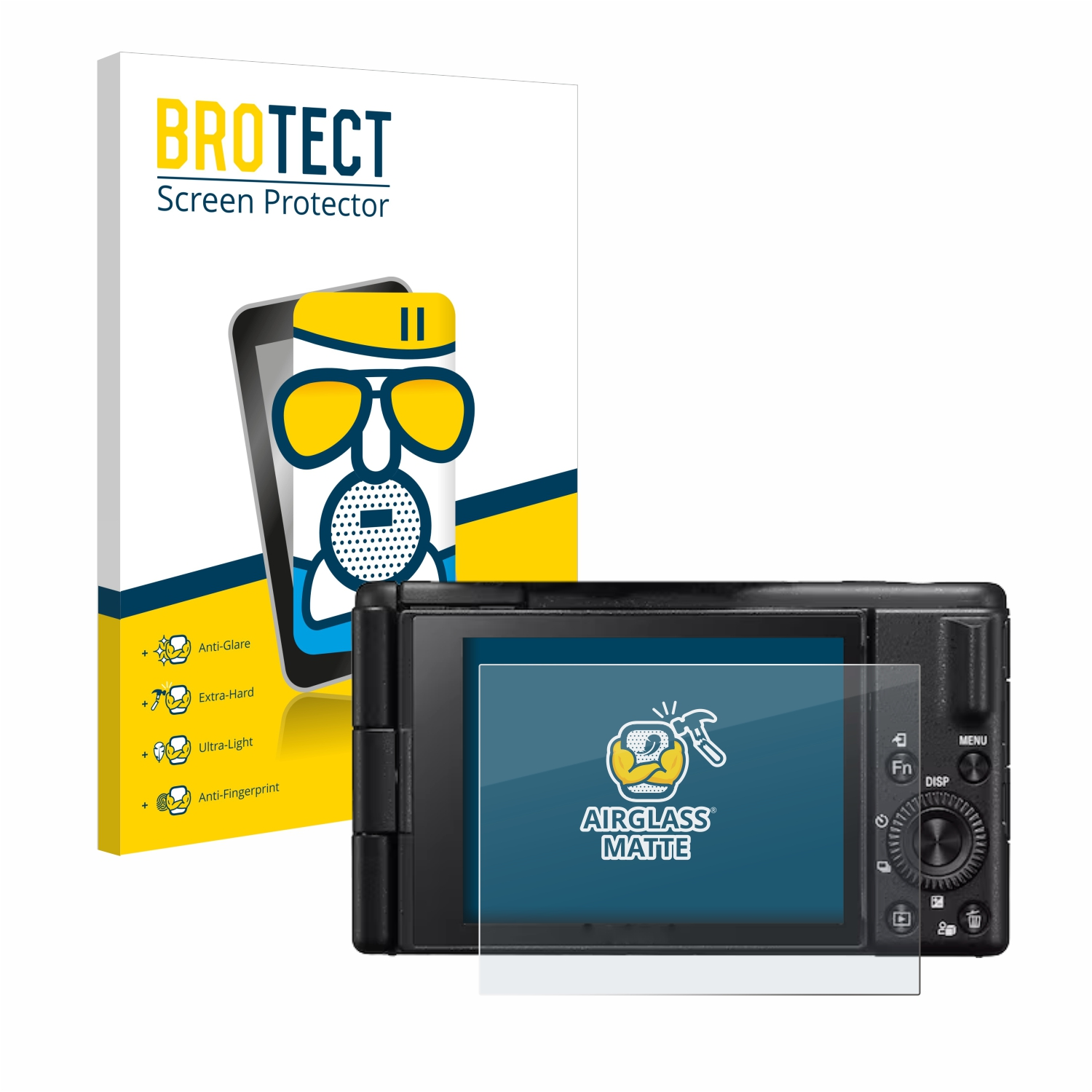 BROTECT Airglass matte Schutzfolie(für Sony ZV-1M2)