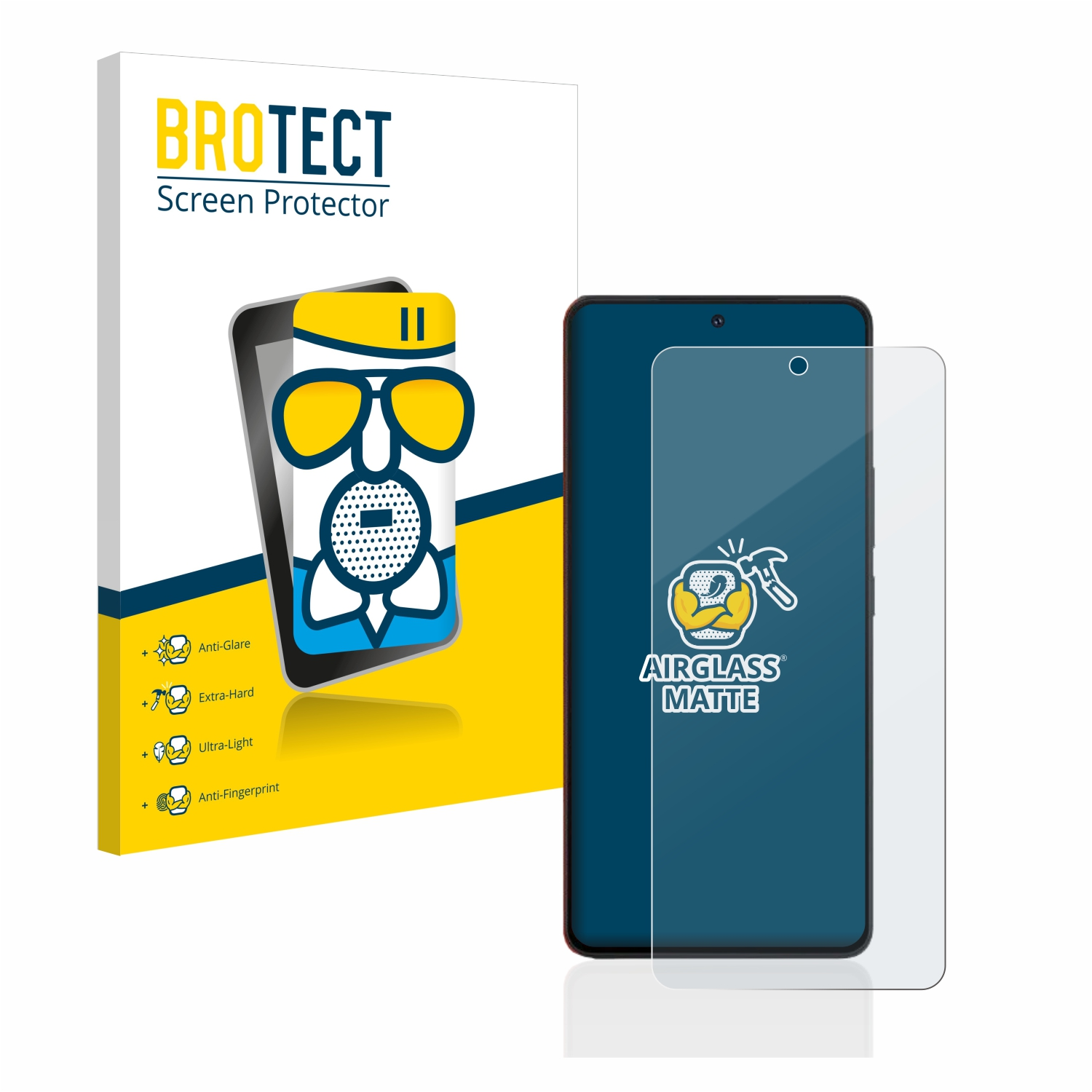 BROTECT Airglass matte Schutzfolie(für Vivo iQOO Neo 8 Pro)