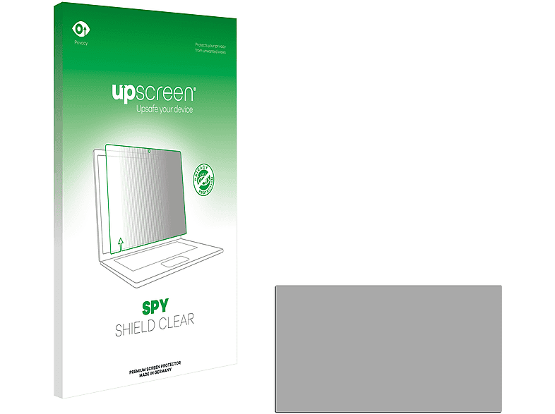 UPSCREEN Anti-Spy Schutzfolie(für Universal 47 cm (18.5 Zoll) [410 x 231 mm])