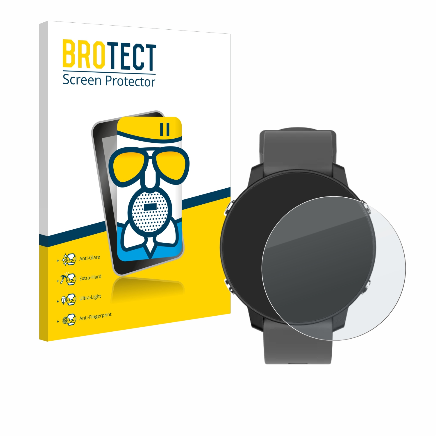 Airglass matte Watch) G5 BROTECT Schutzfolie(für GPS Scope Shot