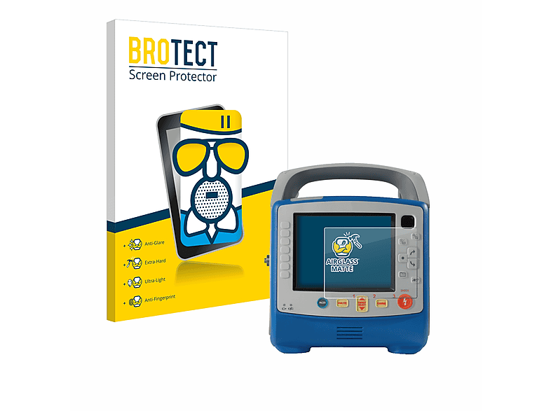 BROTECT Airglass matte Schutzfolie(für ZOLL X-Series Medical CPR)
