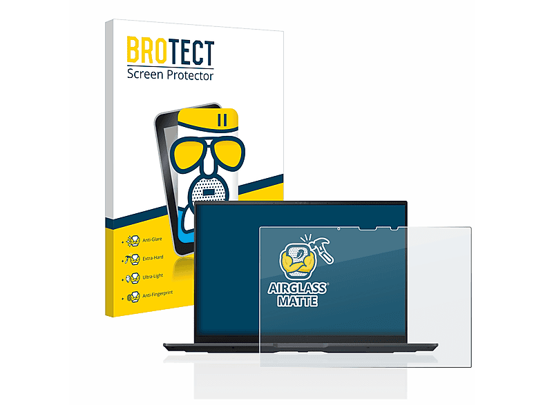 BROTECT Airglass matte Schutzfolie(für ASUS ZenBook 14 OLED 2023) | Pflege & Schutz