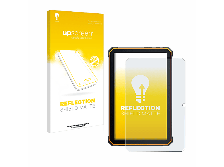 UPSCREEN entspiegelt matte Schutzfolie(für Blackview Active 8 Pro 10,36\