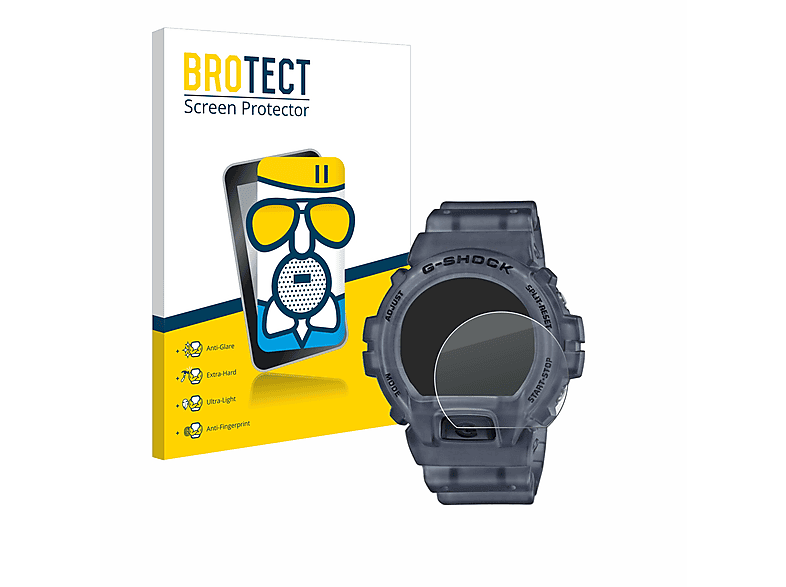 BROTECT Airglass matte Schutzfolie(für Casio G-Shock DW-6900)