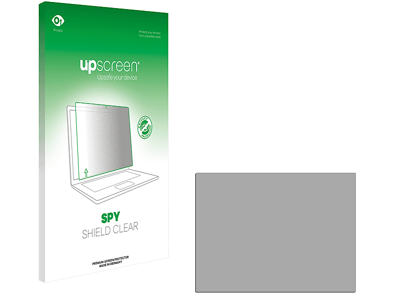 UPSCREEN Anti-Spy Schutzfolie(für Universal 38.1 cm (15 Zoll) [305 x 228 mm])