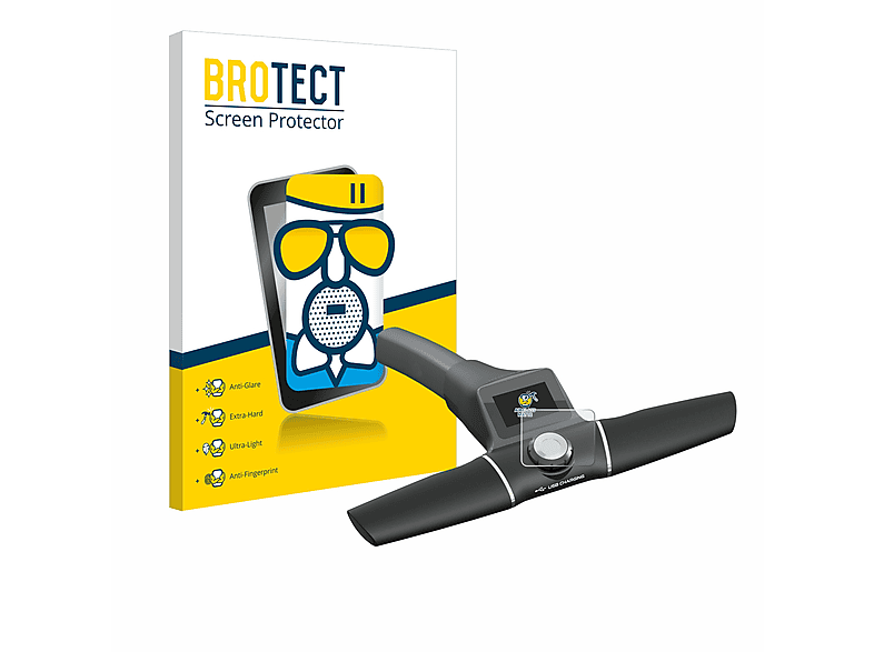 BROTECT Airglass matte Schutzfolie(für Motocaddy S1 DHC Electric Trolley)