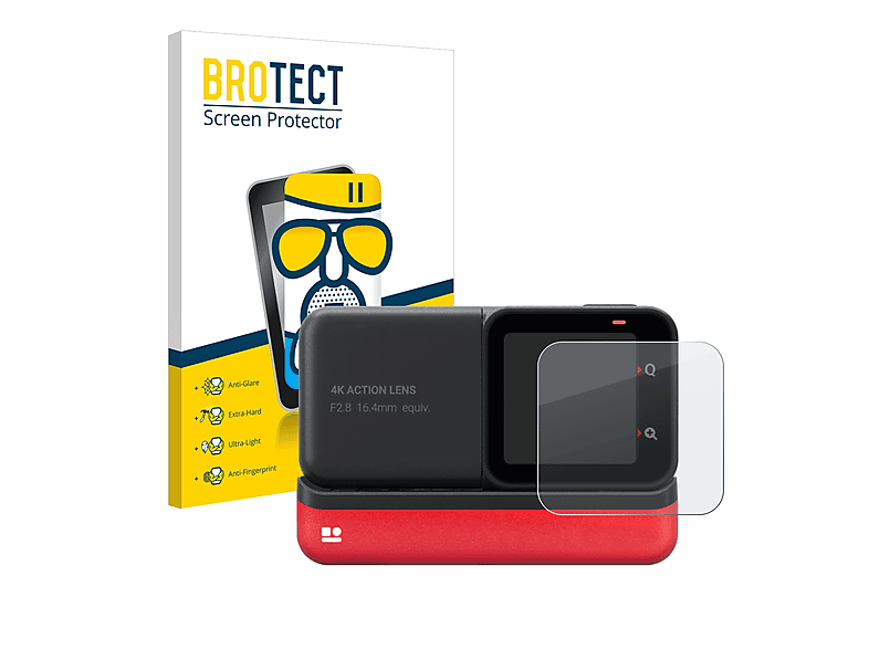 RS One BROTECT Insta360 matte Edition) Schutzfolie(für Airglass 4K