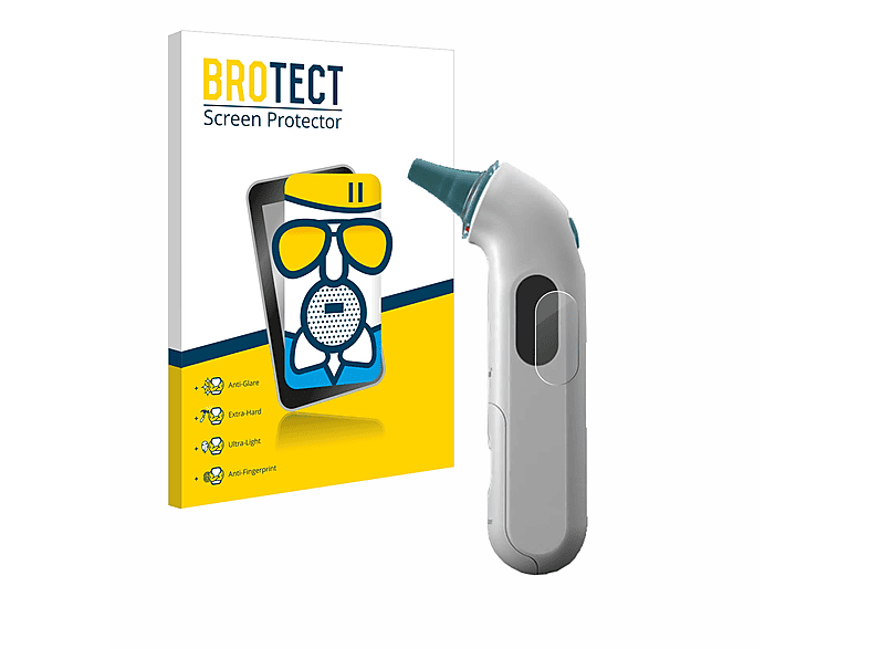BROTECT Airglass matte Schutzfolie(für Braun ThermoScan 3)