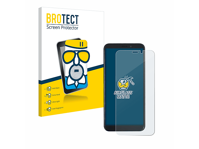 BROTECT Airglass matte Schutzfolie(für PINEPHONE Edition) Beta