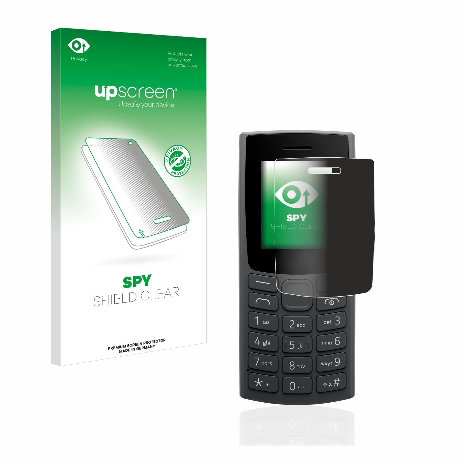 UPSCREEN Anti-Spy Schutzfolie(für Nokia 106 (2023))