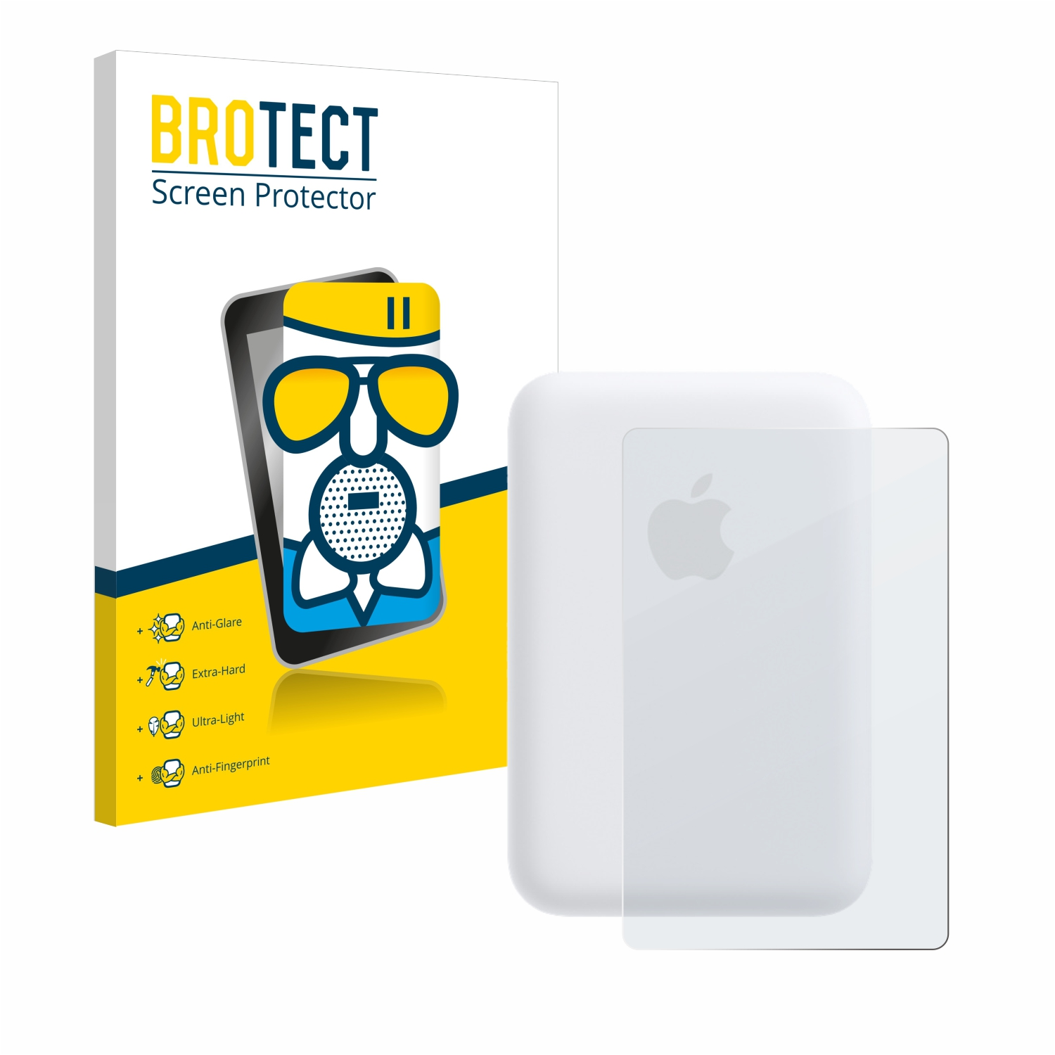 BROTECT Airglass Apple matte Schutzfolie(für Battery) MagSafe