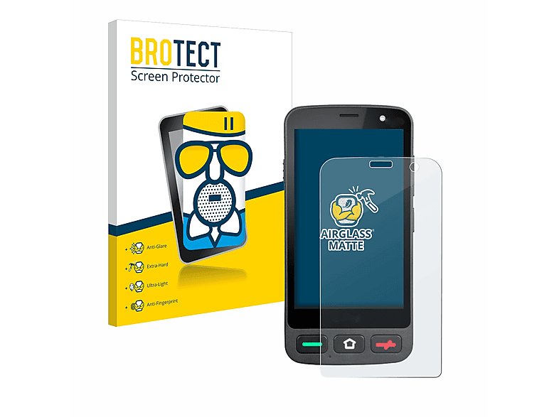BROTECT Airglass matte Schutzfolie(für Brondi Amico Pocket)