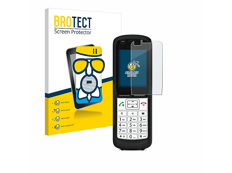 BROTECT Airglass matte Schutzfolie(für Unify OpenScape DECT Phone R6)