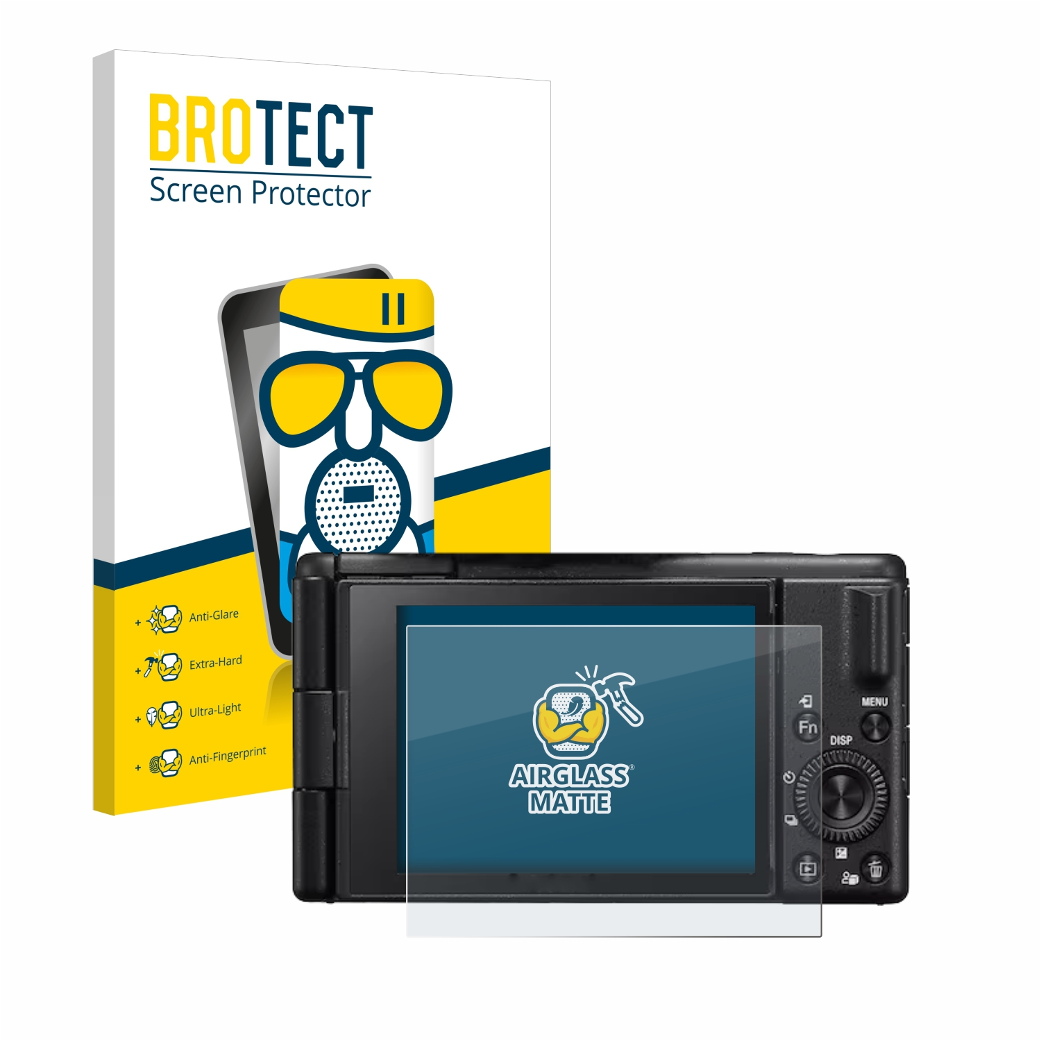 Vlog-Kamera) II ZV-1 Sony matte BROTECT Airglass Schutzfolie(für