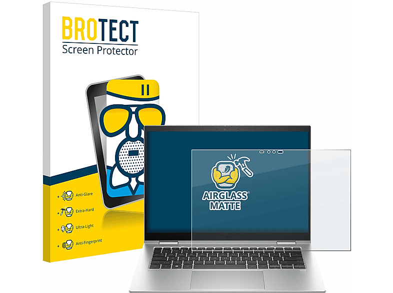 BROTECT Airglass matte Schutzfolie(für HP EliteBook x360 1040 G10)