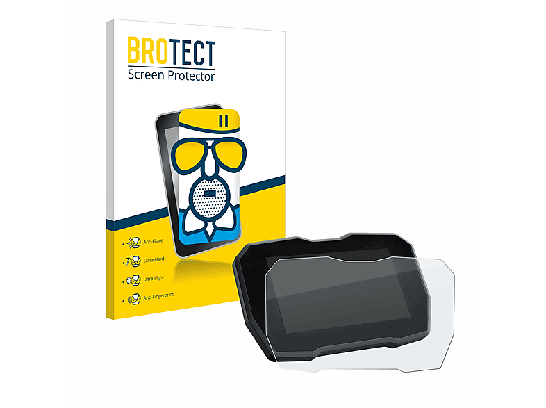 BROTECT Airglass matte Schutzfolie(für Ducati Streetfighter V4 2020 Tachoanzeige)