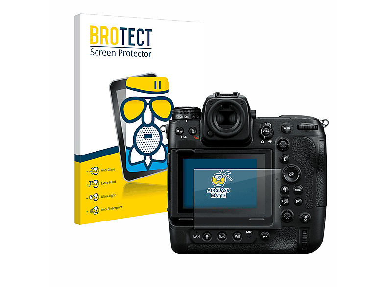 BROTECT Airglass matte Schutzfolie(für Nikon Z 9) | Kamera Schutzfolie