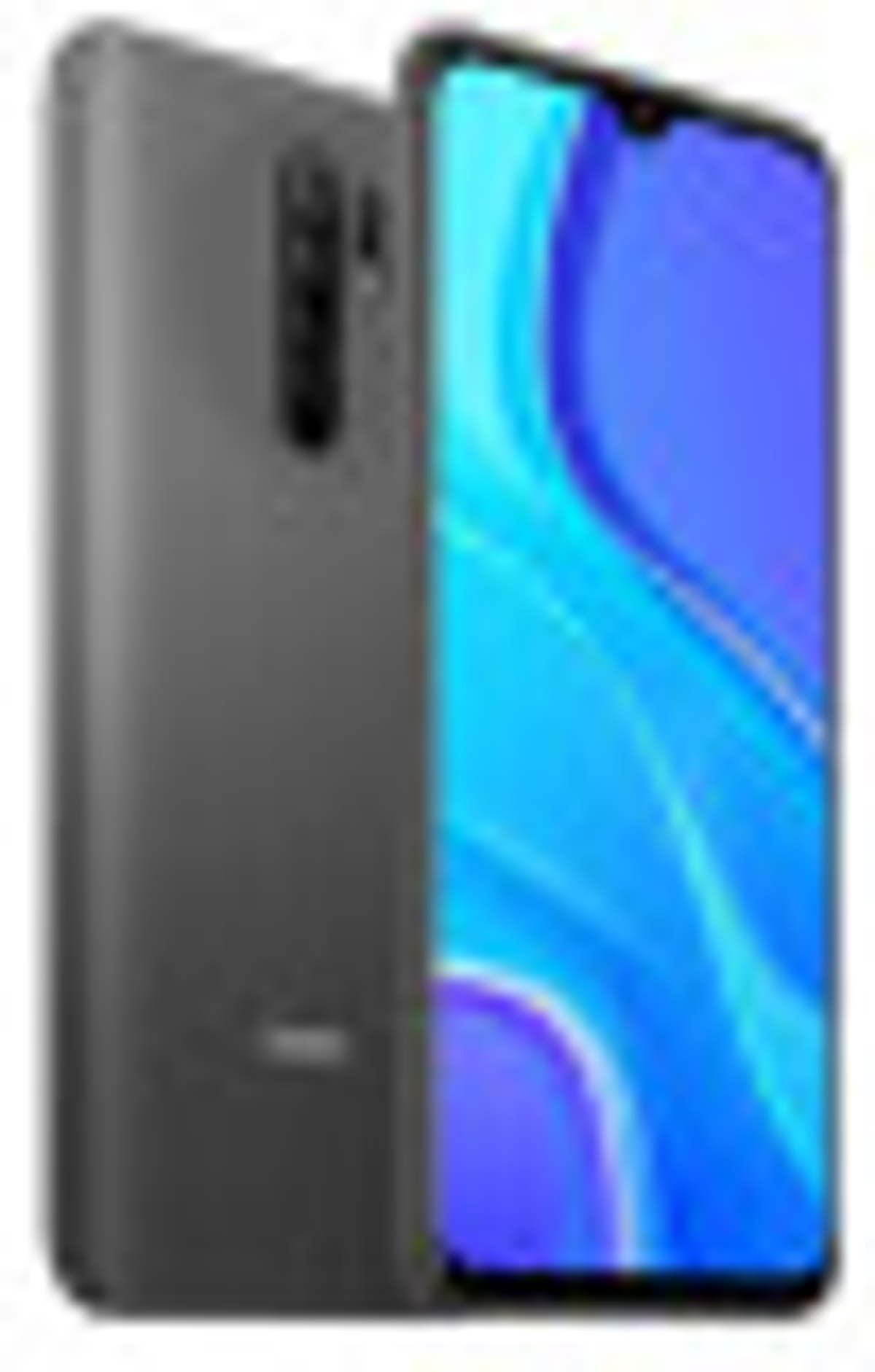 Zwei graue Smartphones. Eines ist eine Rückansicht, das andere eine Vorderansicht.