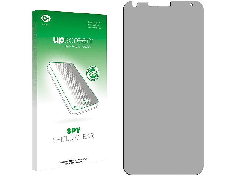 Anti-Spy Schutzfolie(für LG Q7 UPSCREEN Plus)