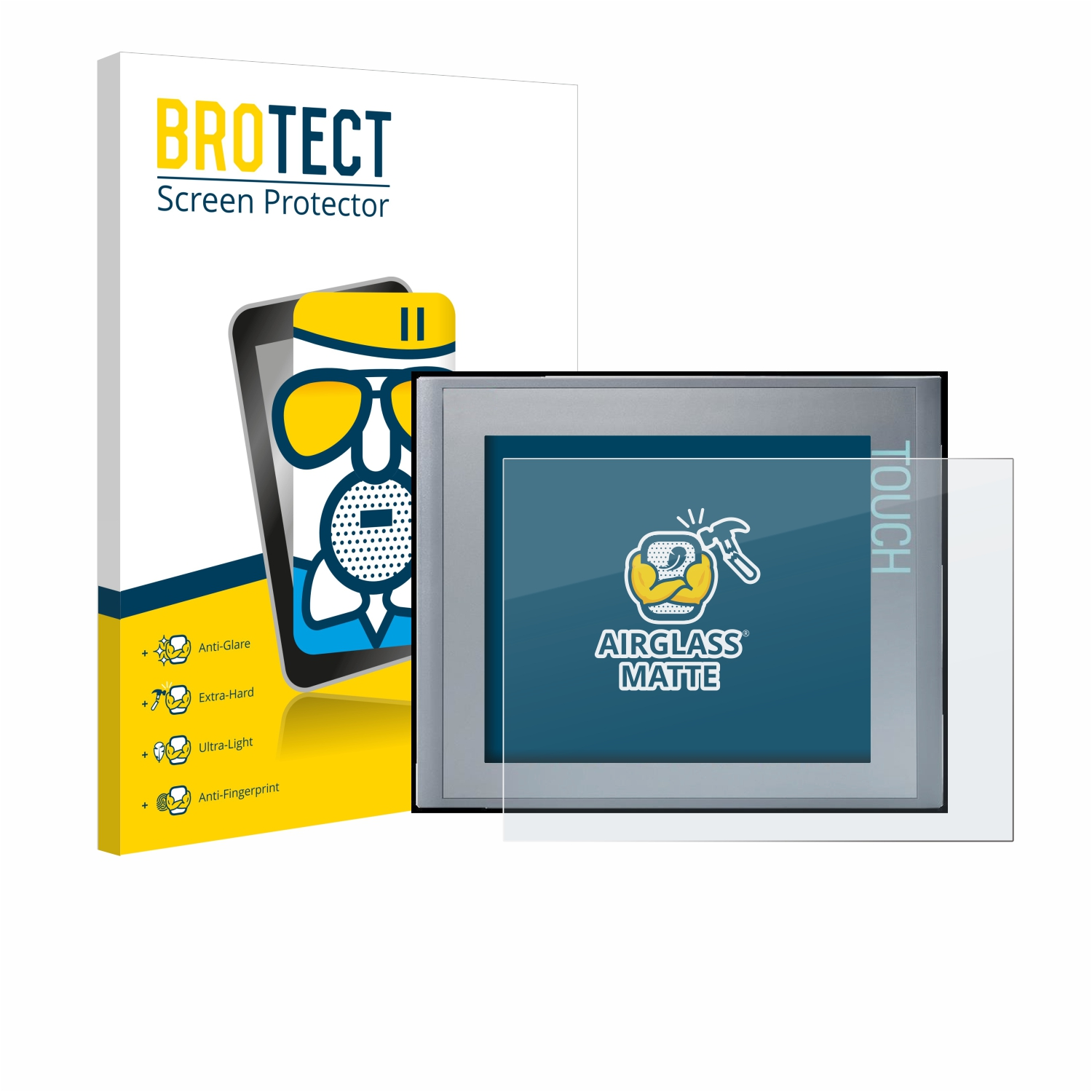 BROTECT Airglass matte Schutzfolie(für Siemens KTP1000 Basic)