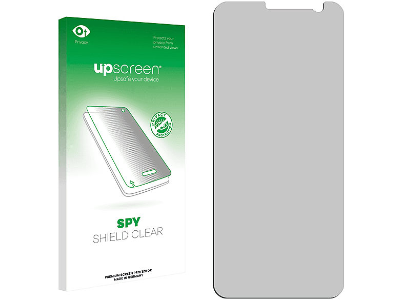 UPSCREEN Plus) Anti-Spy Schutzfolie(für HTC U11