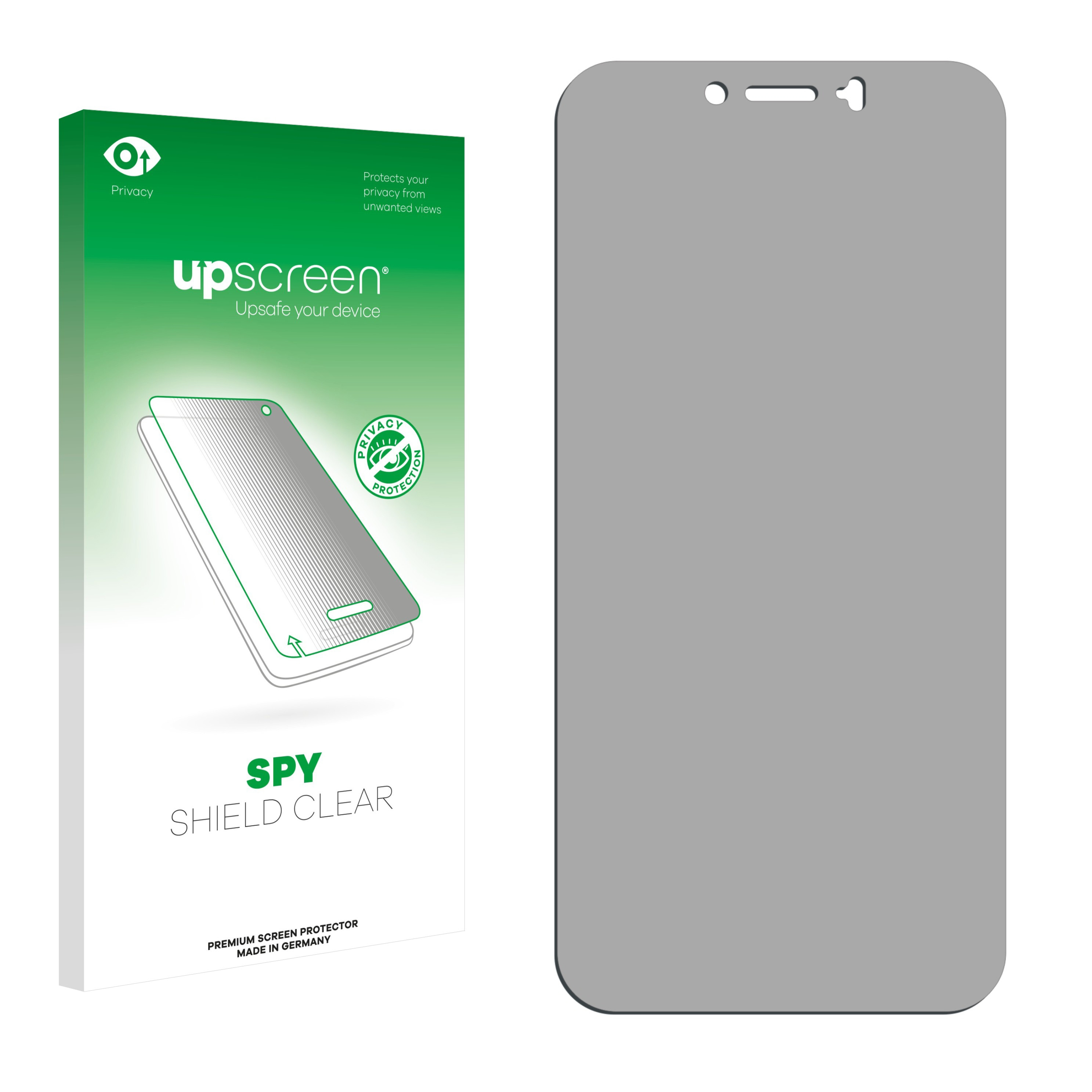 5) Anti-Spy Schutzfolie(für Armor Ulefone UPSCREEN