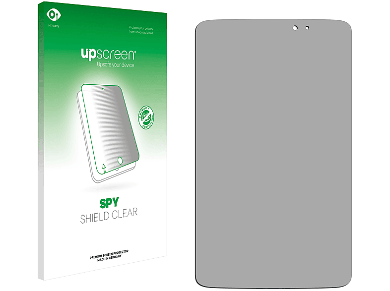 UPSCREEN Anti-Spy Schutzfolie(für LG Electronics 8.3) Pad G