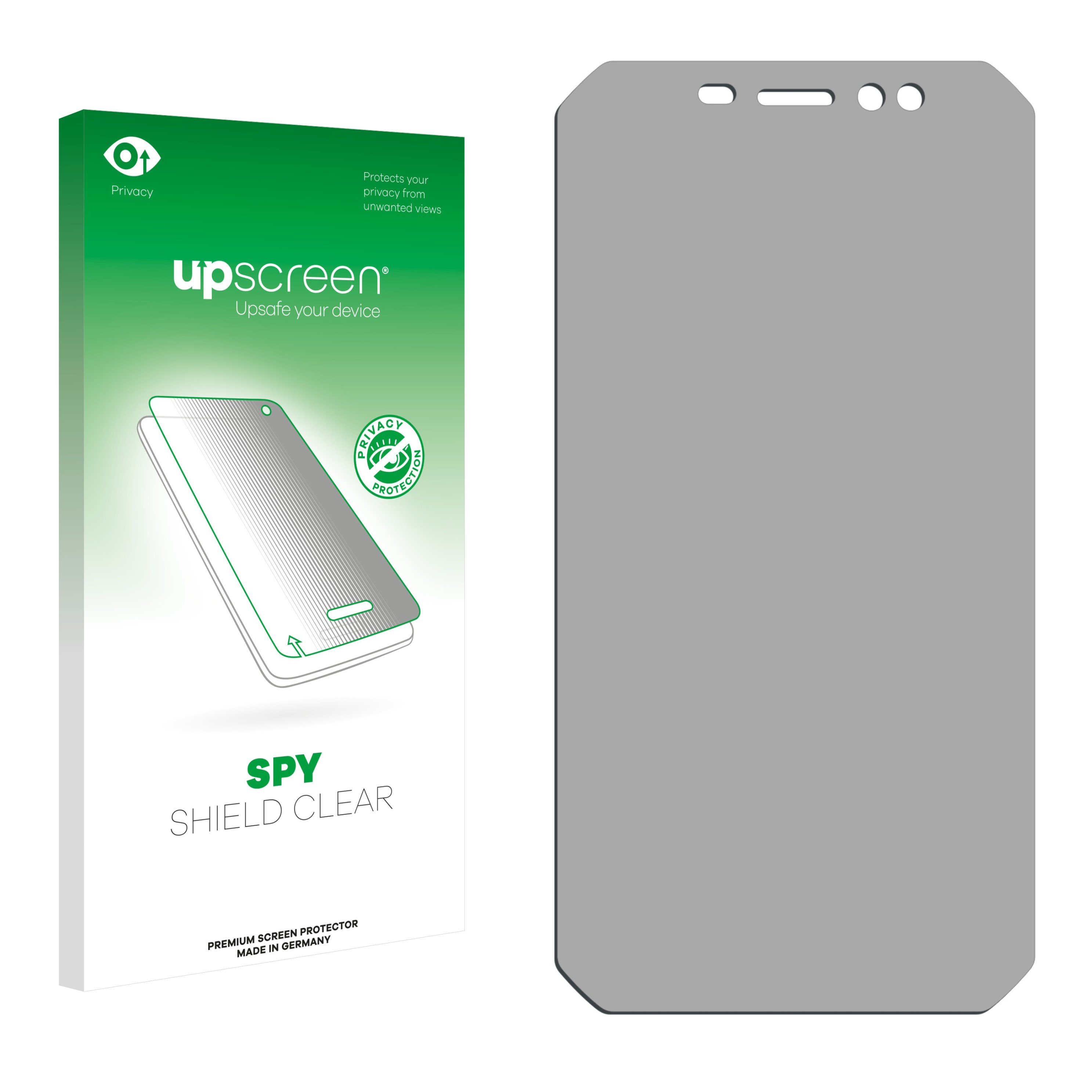 Pro) Schutzfolie(für Ulefone UPSCREEN Anti-Spy X7 Armor