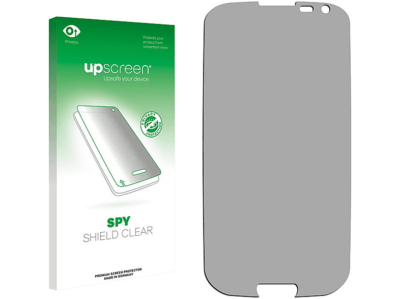 UPSCREEN Anti-Spy S3 Galaxy Schutzfolie(für Neo Samsung I9300I)