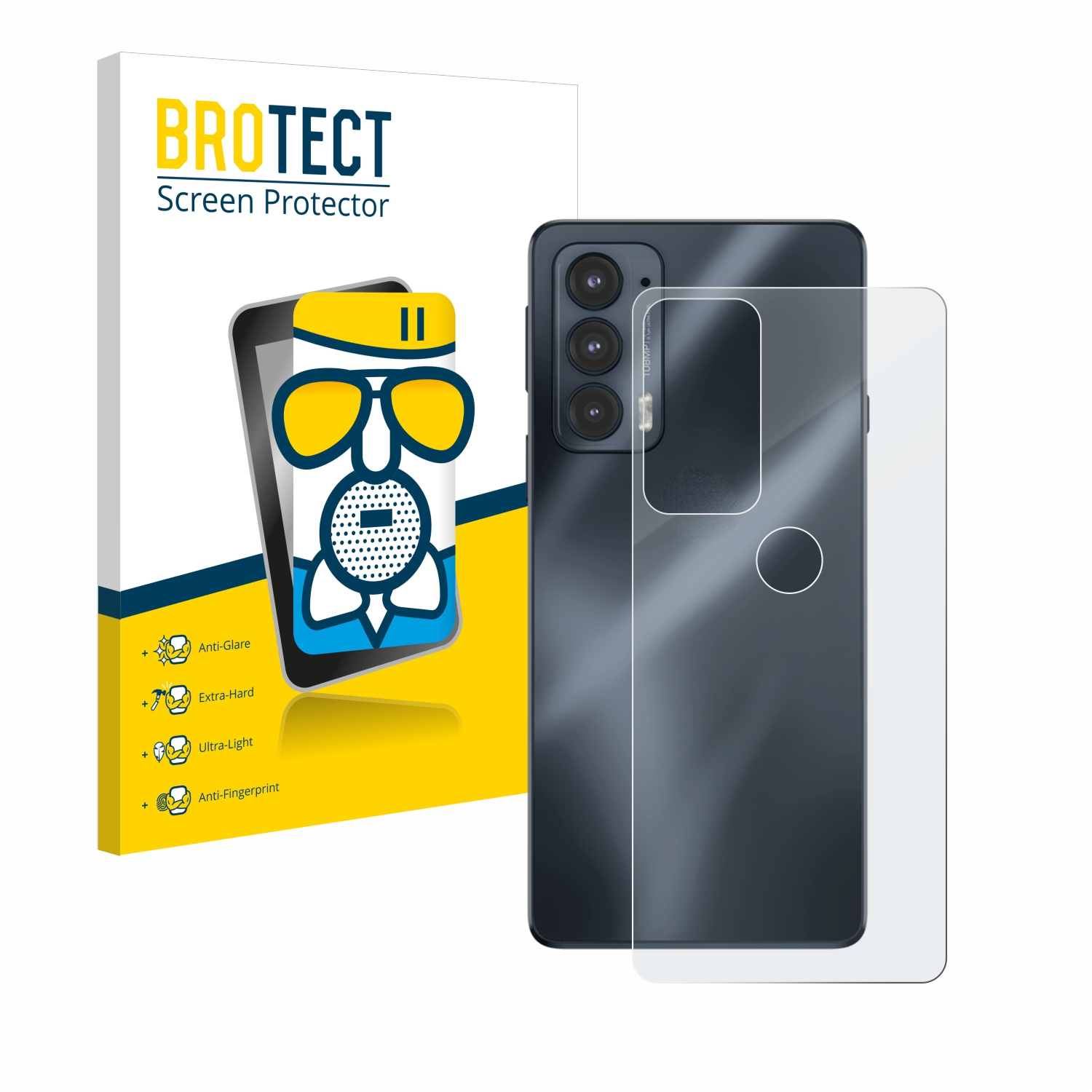 Airglass Schutzfolie(für 20) Motorola matte Edge BROTECT