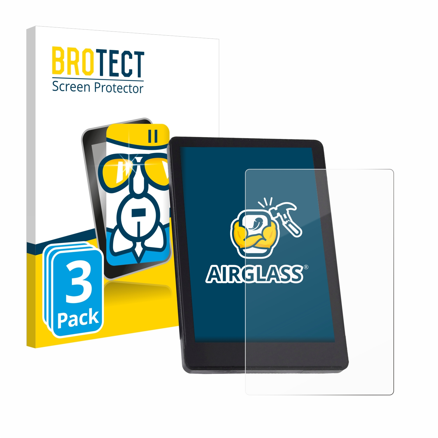 Airglass BMZ klare 3x BROTECT DS103) Schutzfolie(für