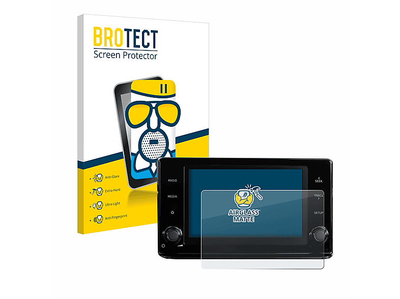 BROTECT Airglass matte Kia System Schutzfolie(für Infotainment Xceed 8\