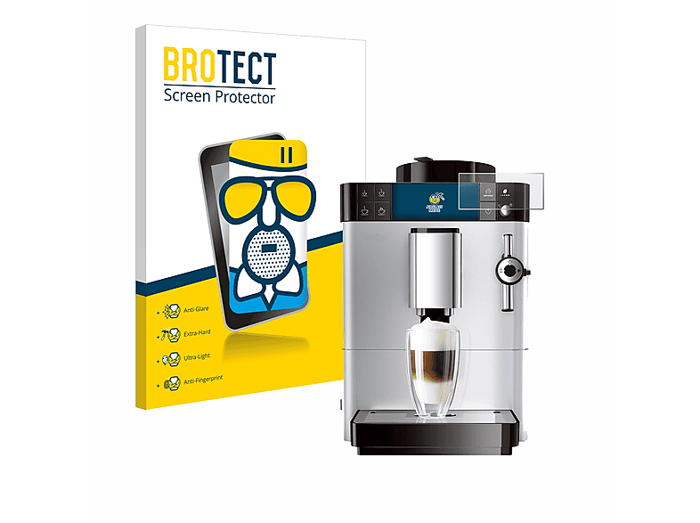 BROTECT Airglass matte Schutzfolie(für Melitta Caffeo Passione)