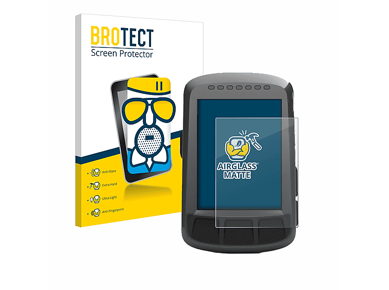 BROTECT Wahoo GPS) Schutzfolie(für matte Elemnt Airglass Bolt