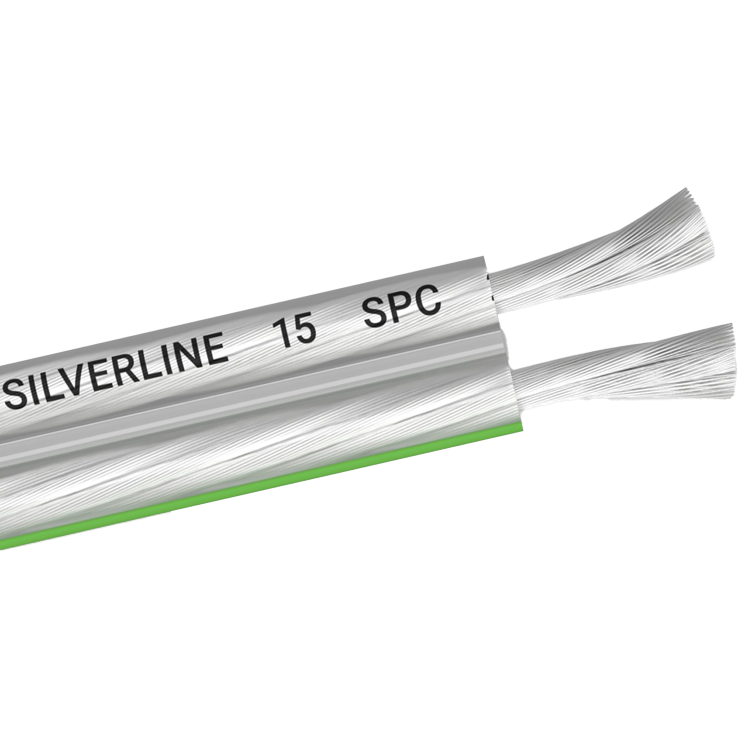 OEHLBACH Silverline SP-15, versilbert, 2x1,5 mm², cm 800 Lautsprecherkabel
