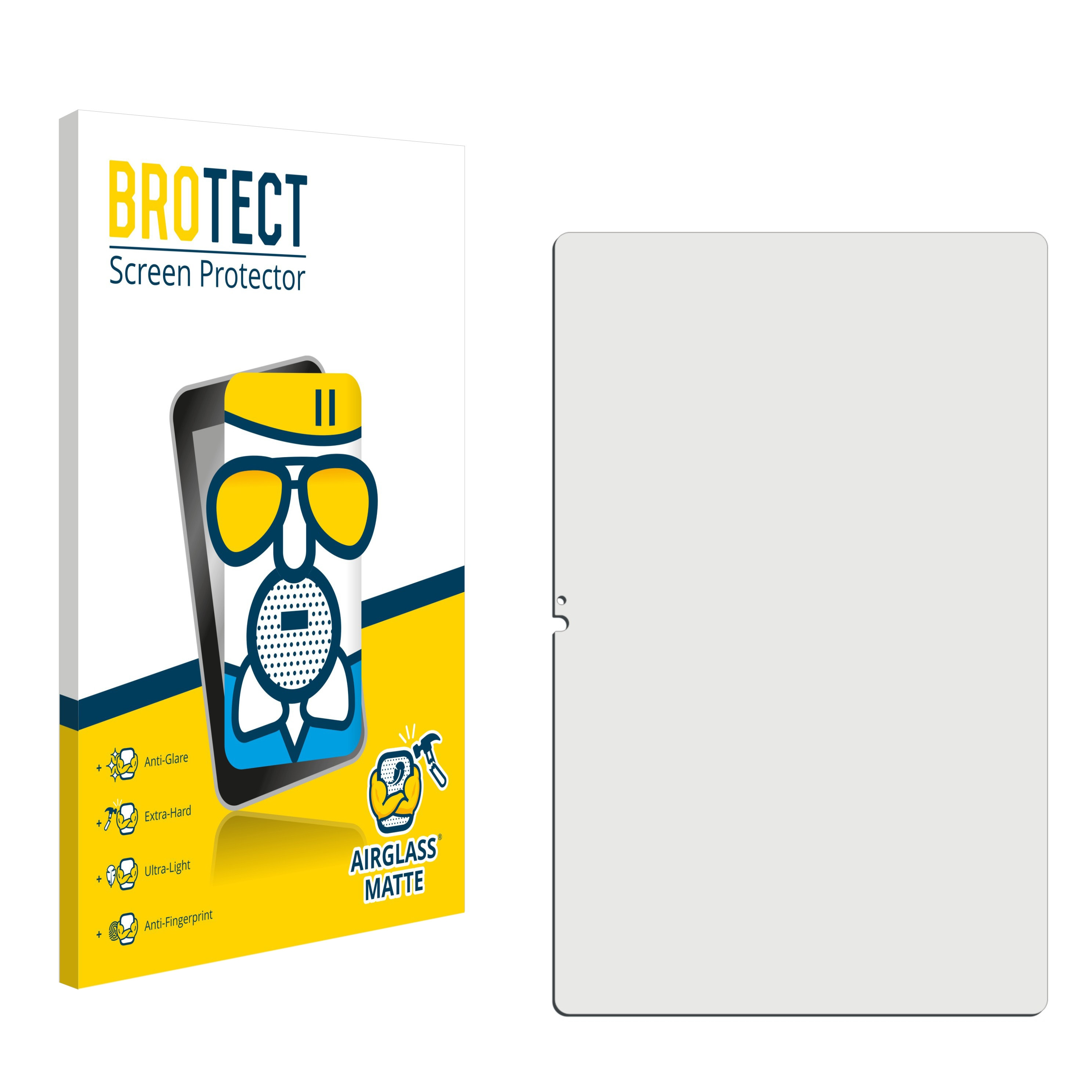 BROTECT Airglass matte Schutzfolie(für Samsung Tab 10.4 2020) Galaxy A7 LTE